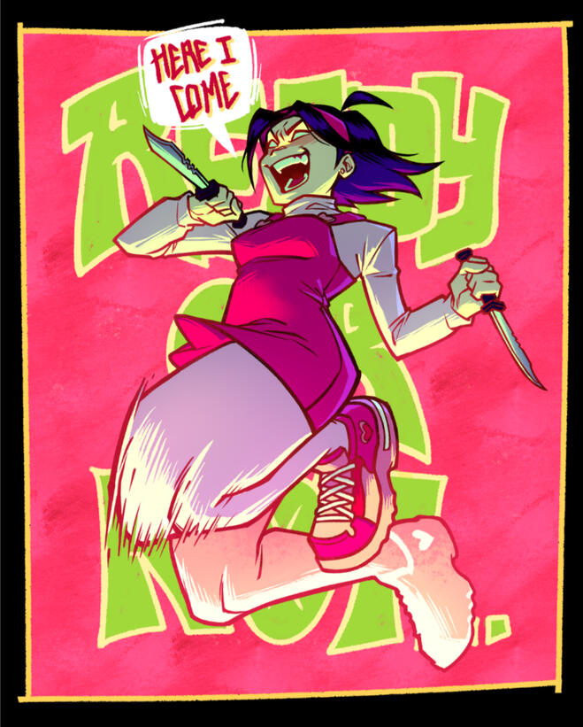 Flat Color Sample 1
